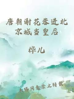 唐朝謝花蓉進北京城當皇后