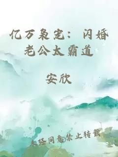 億萬梟寵：閃婚老公太霸道