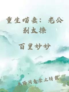 重生喵妻：老公別太撩