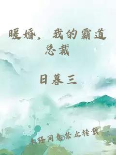 暖婚，我的霸道總裁