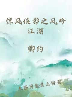 驚風(fēng)俠影之鳳吟江湖