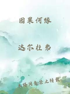 因果何緣
