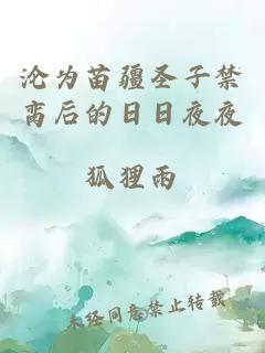 淪為苗疆圣子禁臠后的日日夜夜