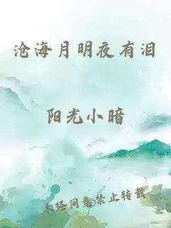 滄海月明夜有淚