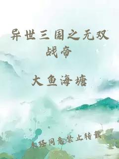 異世三國之無雙戰(zhàn)帝