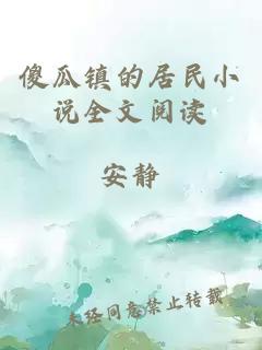 傻瓜鎮(zhèn)的居民小說全文閱讀