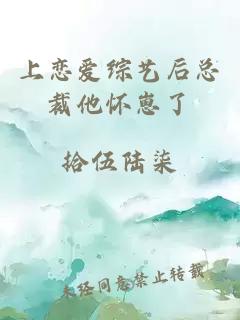 上戀愛綜藝后總裁他懷崽了