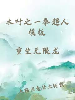 木葉之一拳超人模板