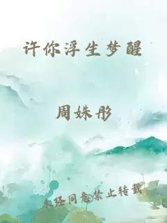許你浮生夢醒