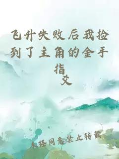 飛升失敗后我撿到了主角的金手指