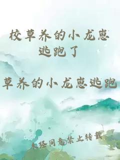 校草養(yǎng)的小龍崽逃跑了